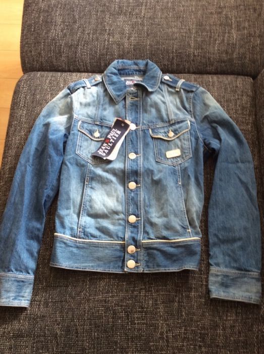 Geaca Denim Jeans Paul Gaultier