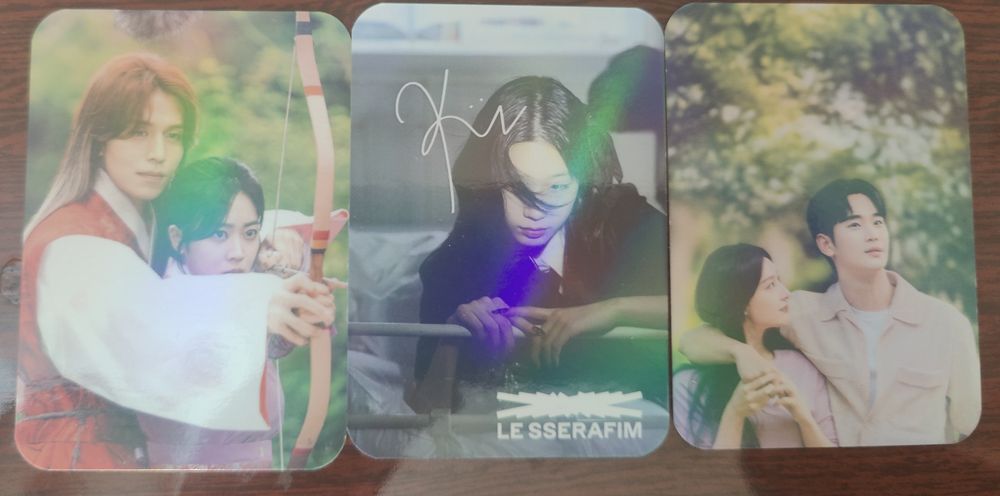 Карточки коллекционные, дорама