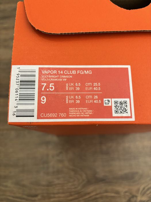 Оригинални бутонки Nike vapor 14 club FG/MG