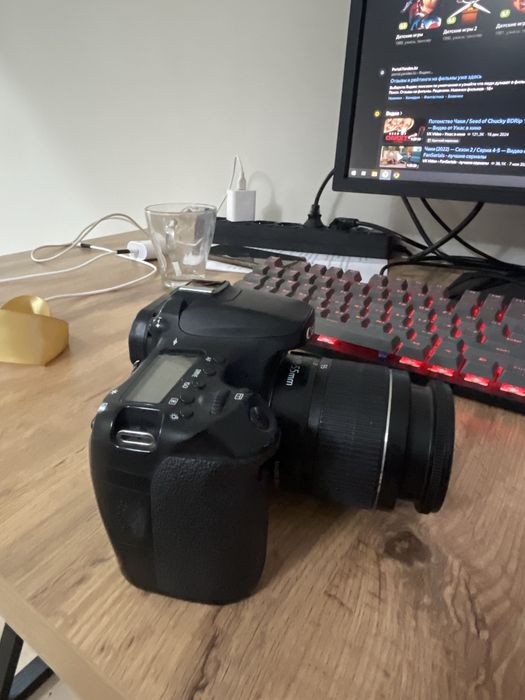 Продам 70d canon с объективом