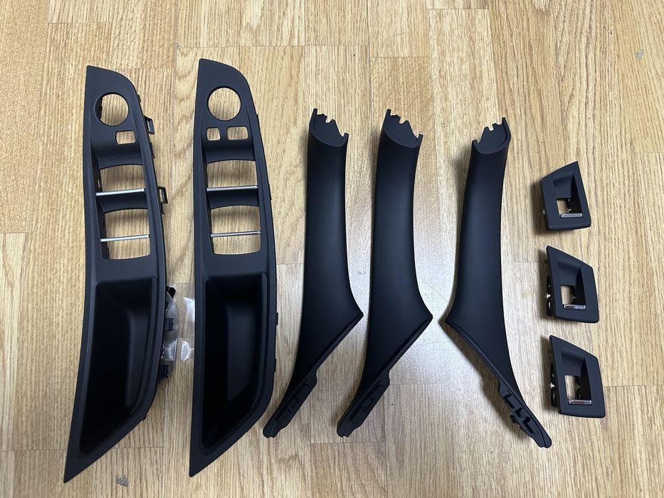 Manere Maner Usi Usa Portiera BMW F10 F11 seria 5 Negru Carbon
