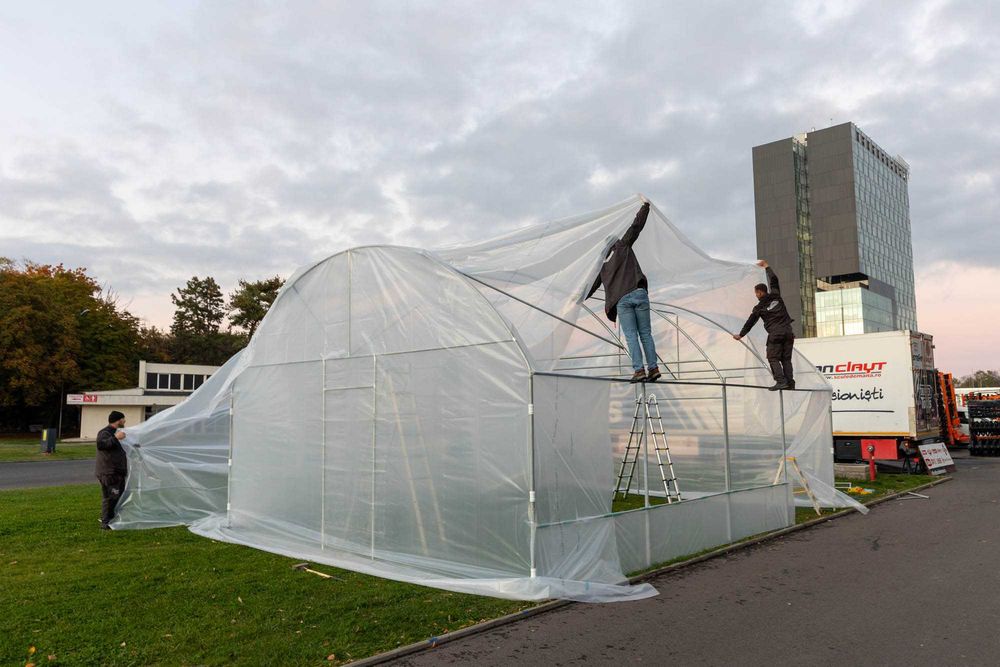 Solar gradina Premium din teava groasa - Solarii Muntenia