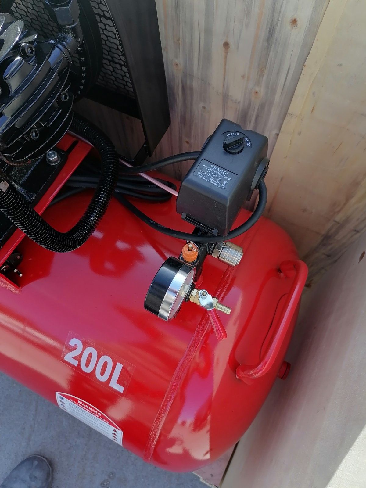 Компресор за въздух Vion Italy compressor 200 литра гр. Силистра Римска ...