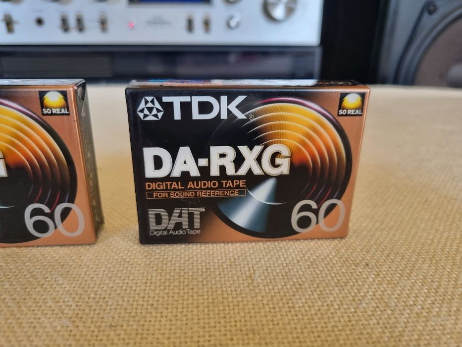 Pachet 2 buc Casete Audio DAT TDK. Noi. Sigilate