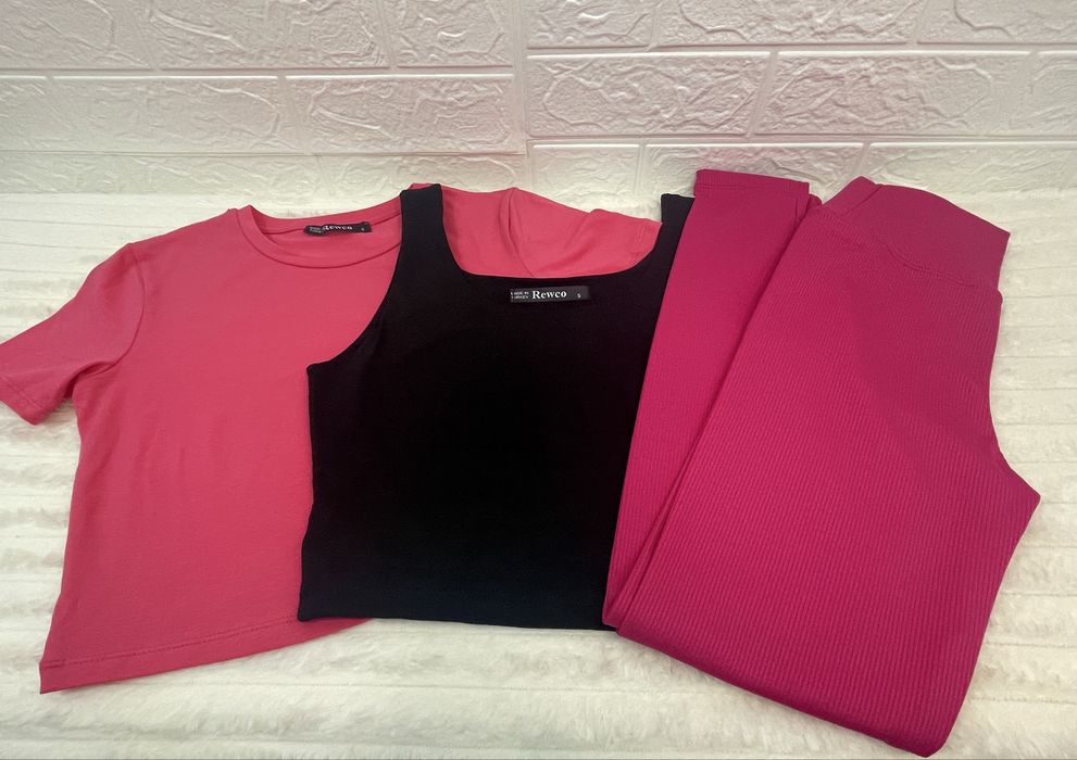 Дамски комплект -циклама,р-р S/XS