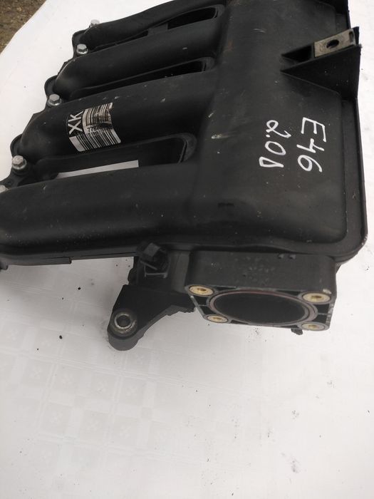 Galerie admisie cu clapete , BMW Seria 3 E46, motor 2.0 D, 150 Cp