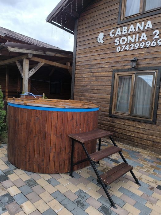 CABANA "SONIA 2"   Băile Figa Ciubar cu Jacuzzi. E ocupat de Revelion.