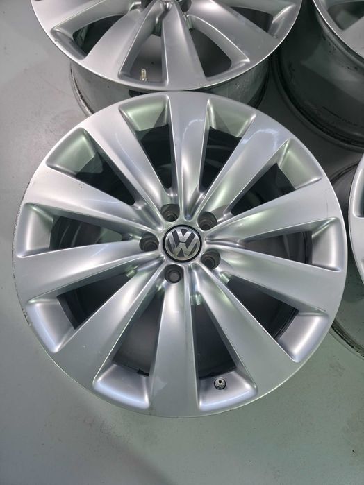 4 Jante Aliaj 5x112 19'' - OEM VW Phaeton / Tiguan / Touareg / Golf / Passat / Touran / Sharan - 8.5J ET 38 !