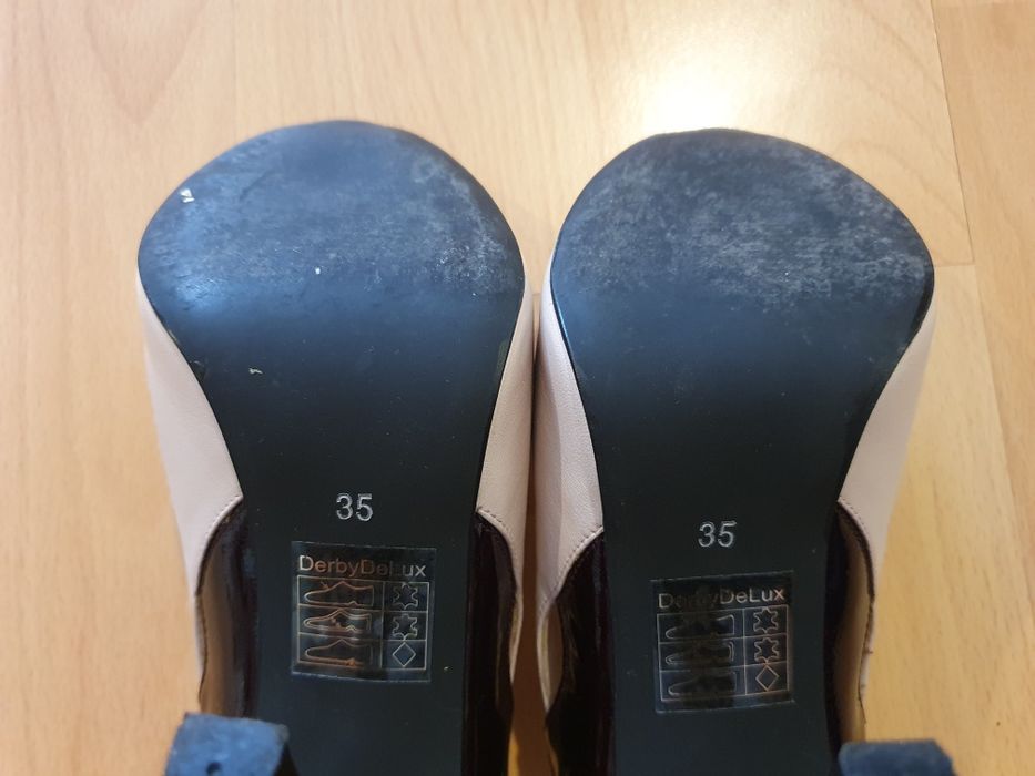 Vand pantofi ocazie Derby Delux