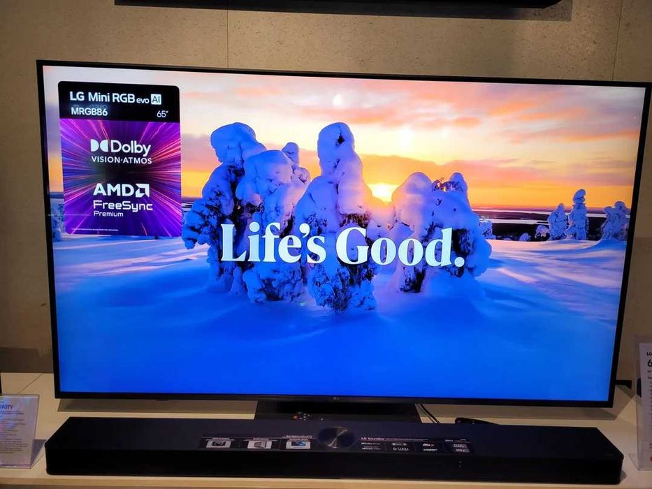 Телевизор Mini RGB LG 55/65/75/86 MRGB86B6A (Новинки 2026)
