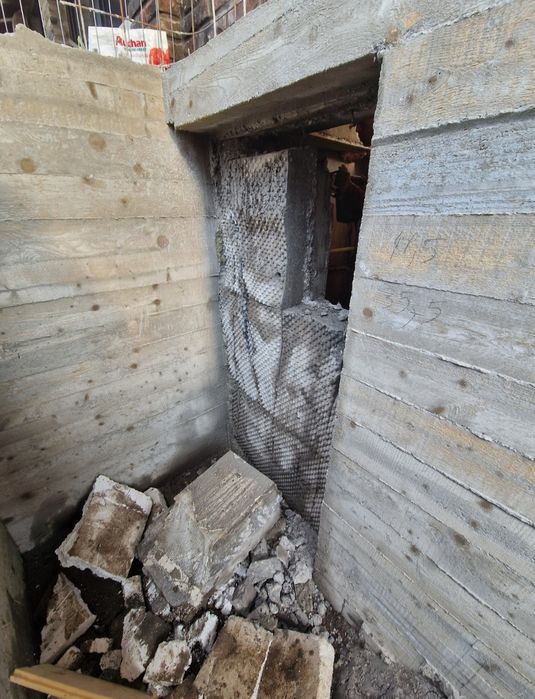 Tăiat beton spart beton