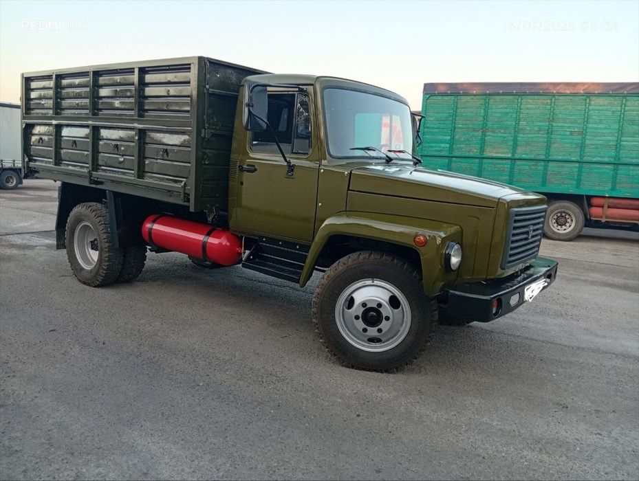 ГАЗ 53 1991й. Юк у́зи агдарувчи