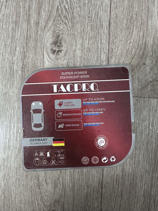 LED фары на авто H4