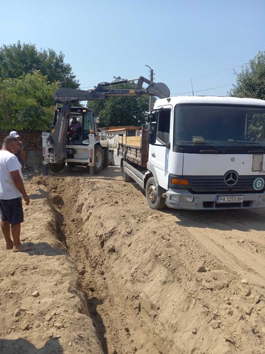 Услуги с багер и самосвал Пазарджик гр. Пазарджик Запад • OLX.bg