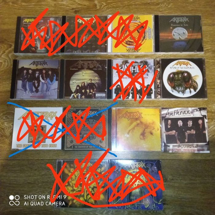 Дискография на Antrax / Антракс
