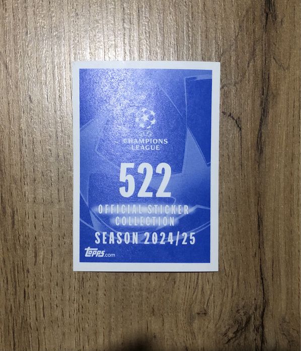 Energy Стикери Topps Шампионска Лига Champions League 2024/25