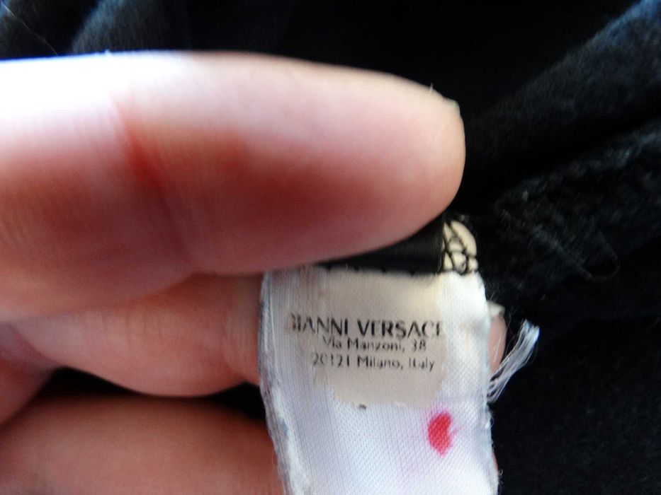versace оригинална черна италианска тениска