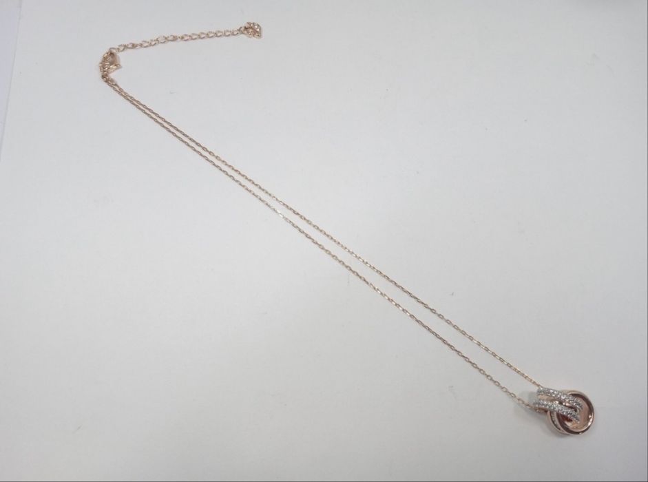 Swarovski Further Pendant gold колие