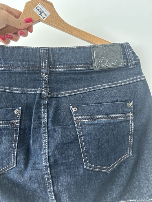 Дънкова пола дамска