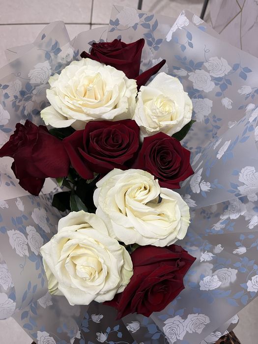 Букет  цветы метровые