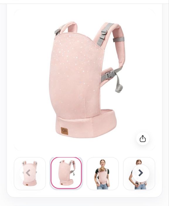 Ергономична раница за бебе Kinderkraft