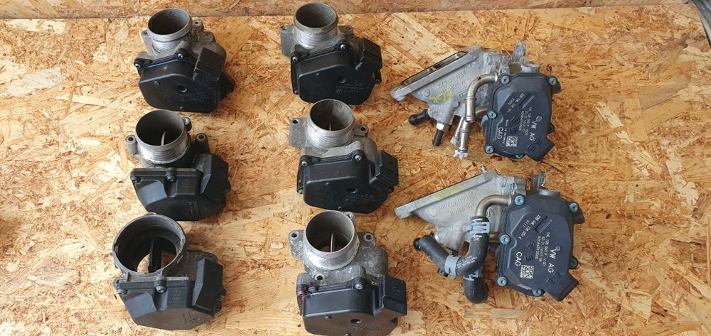 Clapetă accelerație Audi A4 B8 / Passat B6 B7 CC / Golf 5 6 7 / Octavia 2 3 / 04L128063P 03L128063 L Q J  03G128063F A motorizare 1.6 CAYC / 2.0 TDI