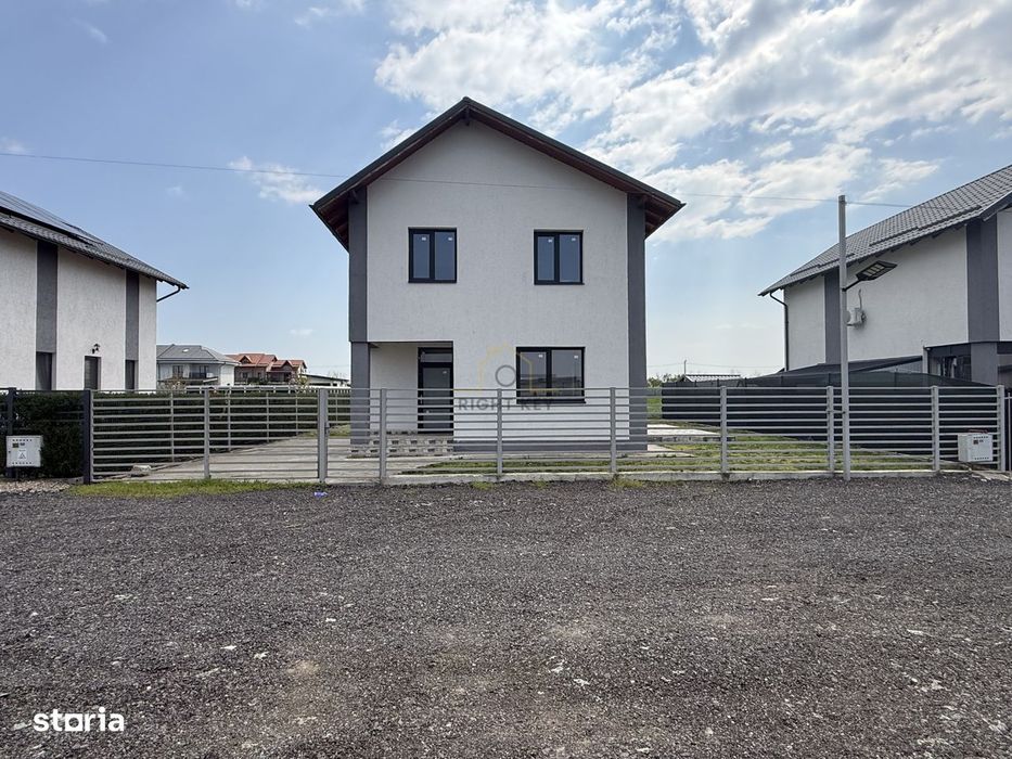 Casa Dragomiresti-Vale, P+1+Pod, 4 Cam, STB, Teren :335mp, Comision 0%