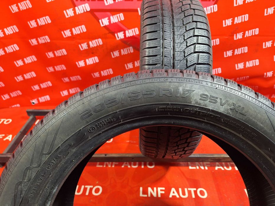 Anvelope M+S 205/55/17 - NOKIAN - 7.22 MM - DOT 2017 !