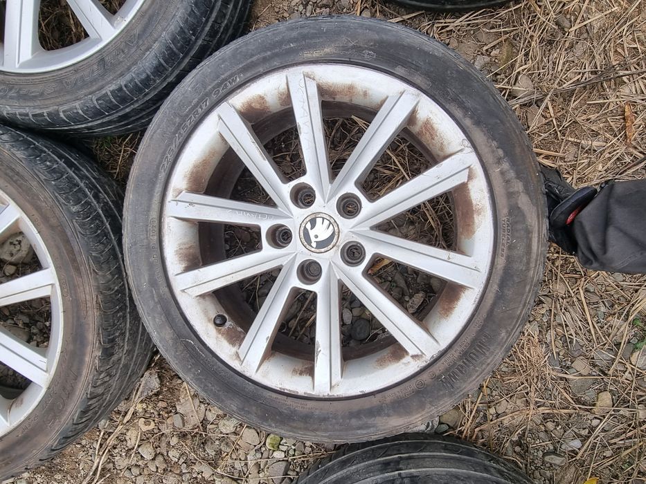 jante 17 - 5 prezoane skoda octavia 3 2015