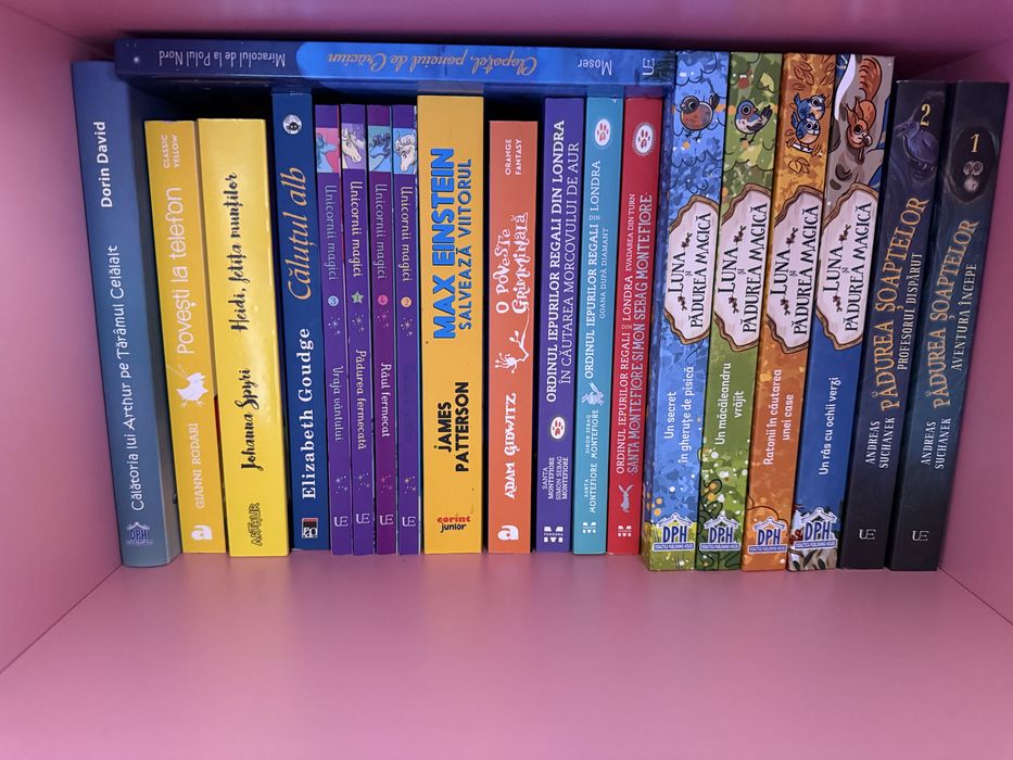 Carti de citit impecabile, unele noi in folie copii 7,8,9,10,11,12 ani