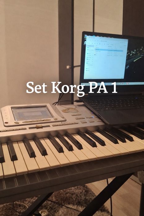 Set korg Pa (Am  pt. toate clapele)