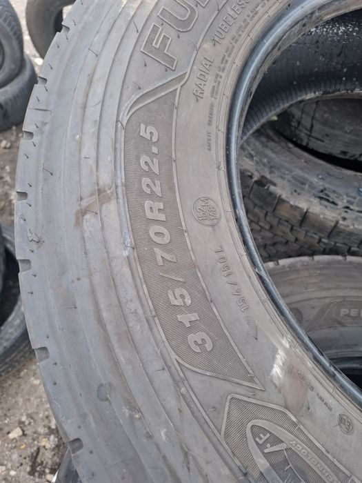 Vand set 4 anvelope 315 70 22.5 goodyear bune dot 2023 camion