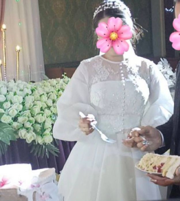 Счастливое свадебное платье