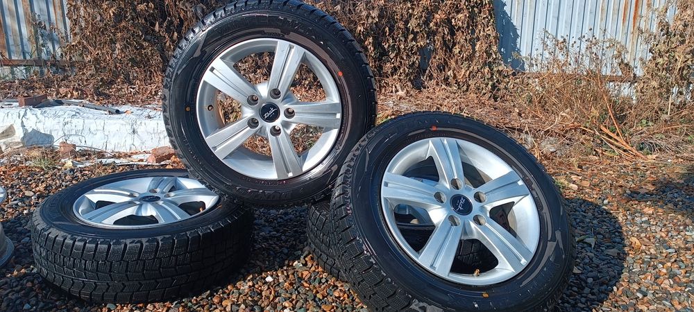 Шины с дисками привозные  липучка на 15