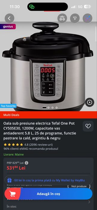 Tefal one pot multicoocker