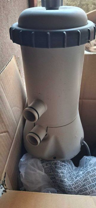 Насос фильтр и его комплектующие. Новый. INTEX