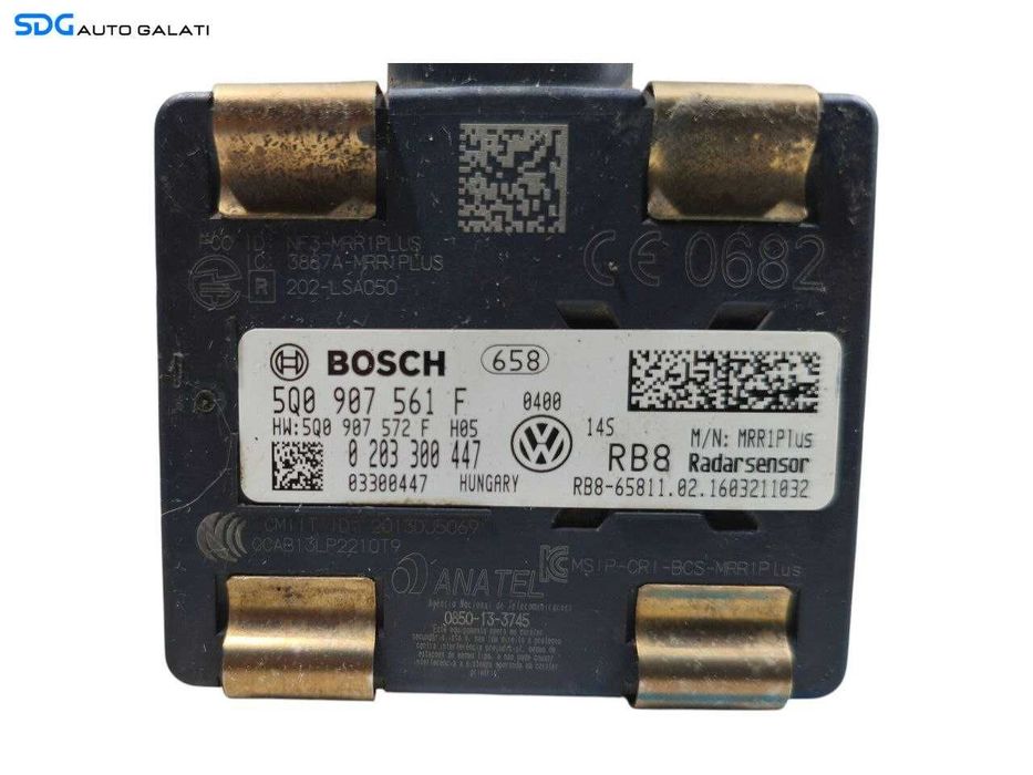 Distronic Radar Senzor Volkswagen Golf 7 2012 - 2016 Cod 5Q0907561F [LR1406]