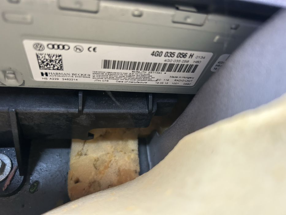 Modul radio Audi A4 B8.5 facelift 4G0 035 056 H 2015