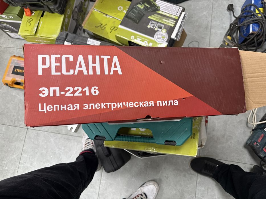 Ресанта электрическая цепная пила, г. Алматы, Толе би 236, 6528