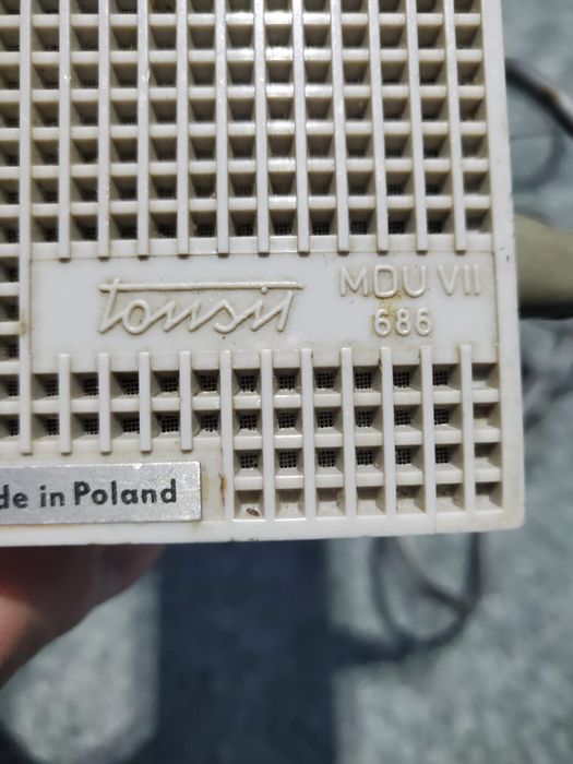 Microfon Tonsil MDU VII 686,Vintage/retro