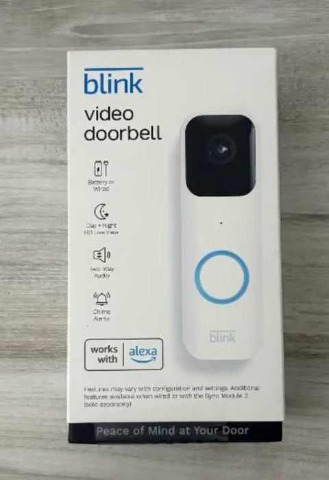 Blink outdoor 4 камера за наблюдение със синк модул и звънец с камера