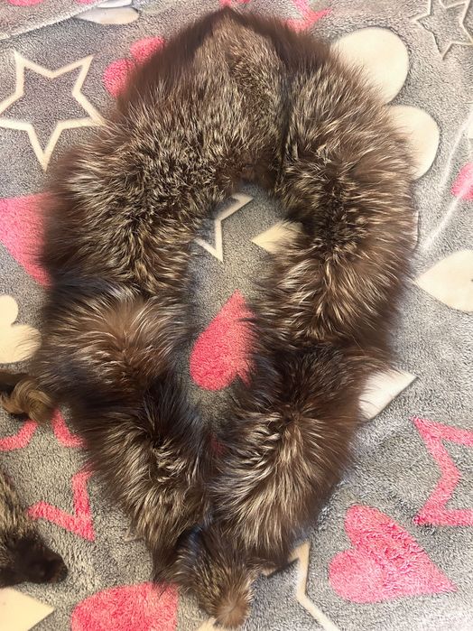 3 gulere din blană naturală