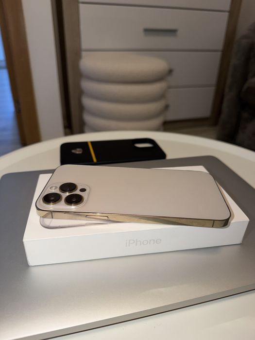 Iphone 13 pro max gold 256 gb ca nou !