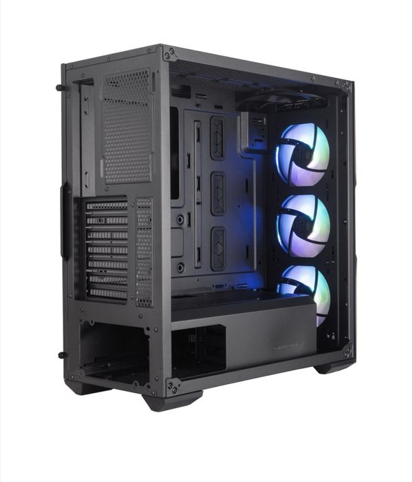 НОВА Компютърна кутия Cooler Master MASTERBOX TD500 MESH, Mid-Tower, Без захранващ блок, E-ATX, Black