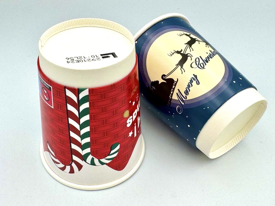 PAHARE 245ml 8oz CRACIUN 0,50bani bucata