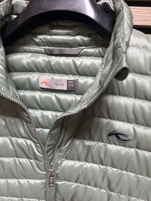 KJUS : Pertex 70% пух - НОВ Дамски елек размер Л / Оригинал