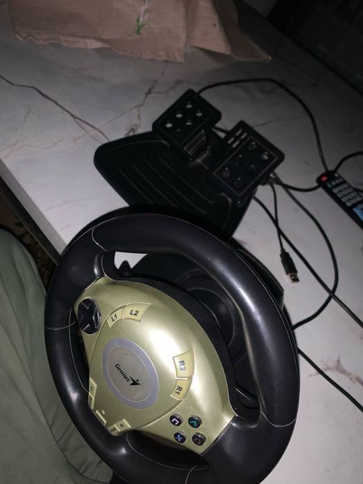 Пс 2 с рулем и педалями