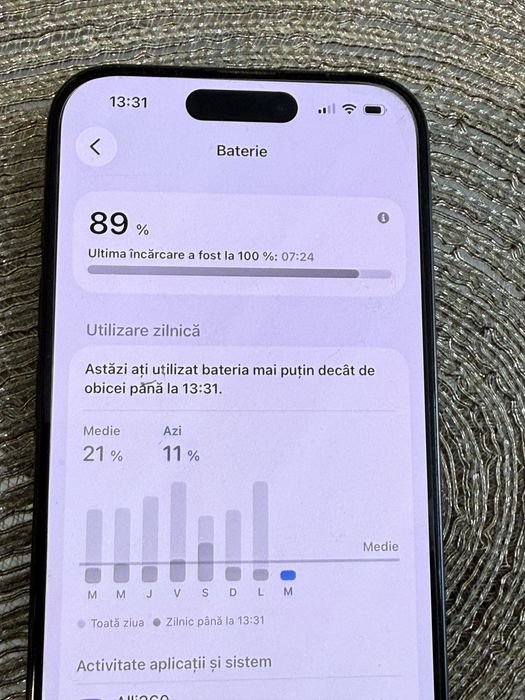 Iphone 15 pro 128 gb impecabil