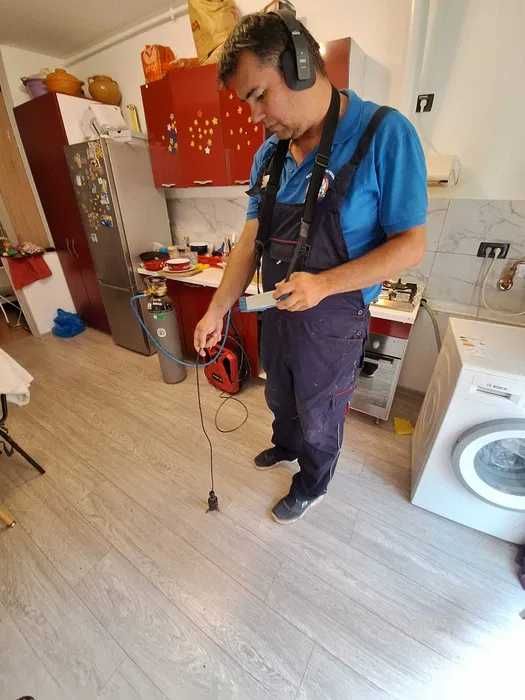 Identificare pierderi de apa, localizare scurgeri ascunse