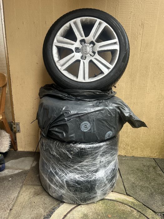 Jante Audi 17 inch, 5x112 – originale, stare bună